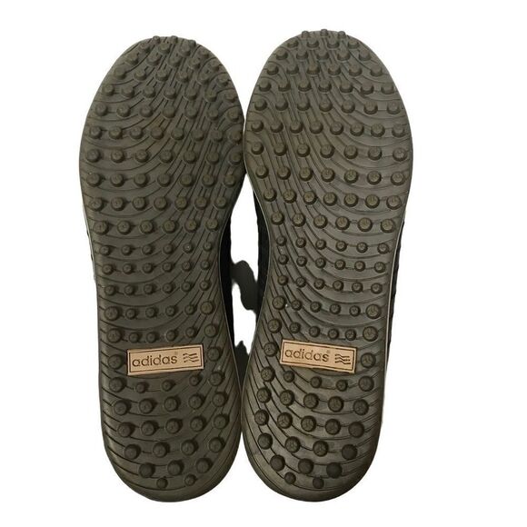 Adidas Adicross black lace up low spikeless golf cleats/shoes 11 - Picture 6 of 8